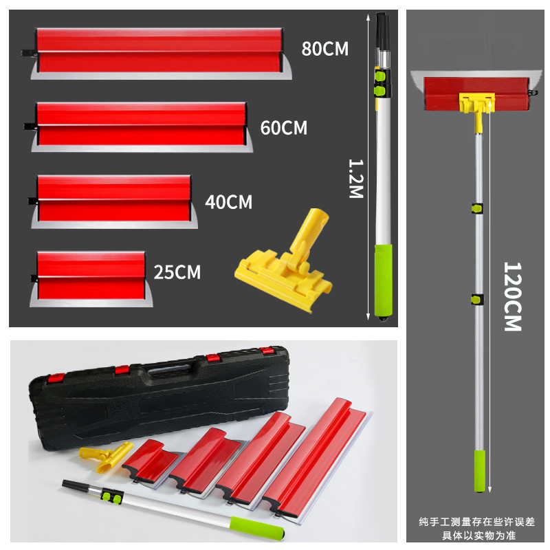 15cm-120cm lote de cenizas para encontrar un raspador grande plano, juego de herramientas de masilla, raspador de acero inoxidable, raspador grueso