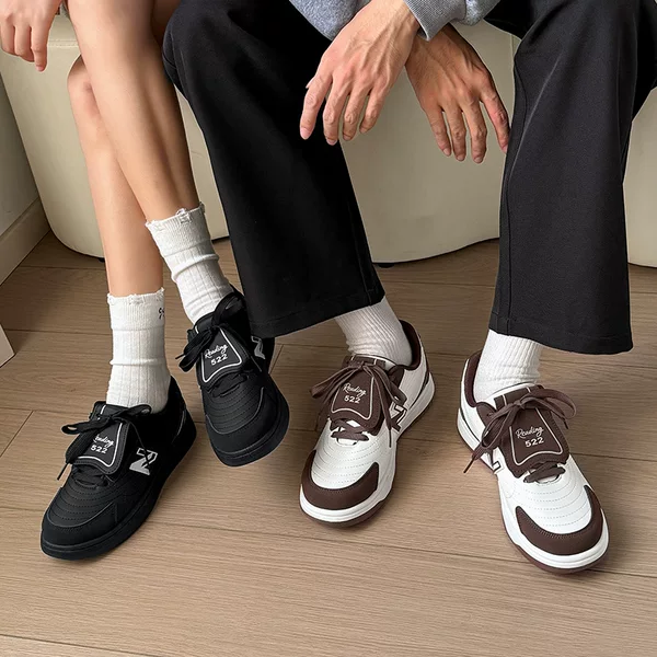 Plus New Balance Vintage Black German Training Shoes for Women, Spring and Autumn New Design, Versatile Sports Casual Sneakers