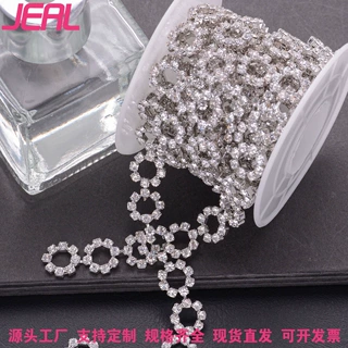 铜爪钻链用于礼服婚纱高档毛衣鞋帽装饰码链一件代发铜爪链