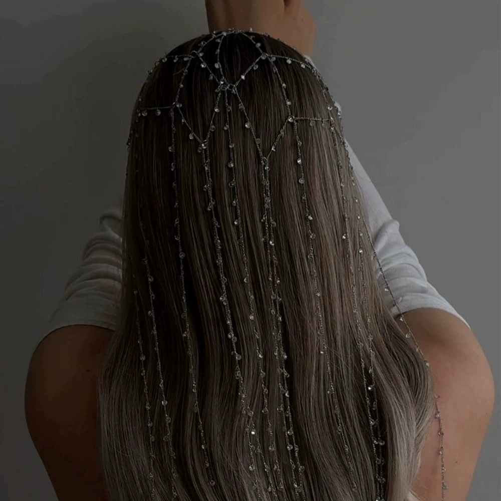 Amazon Горячая продажа сетки для волос с кисточками