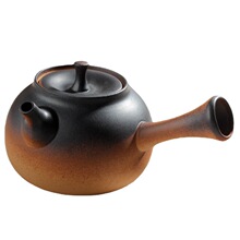 陶壶烧水壶日式侧把壶煮茶壶电陶炉炭炉耐热壶小号柴烧釉半手工壶