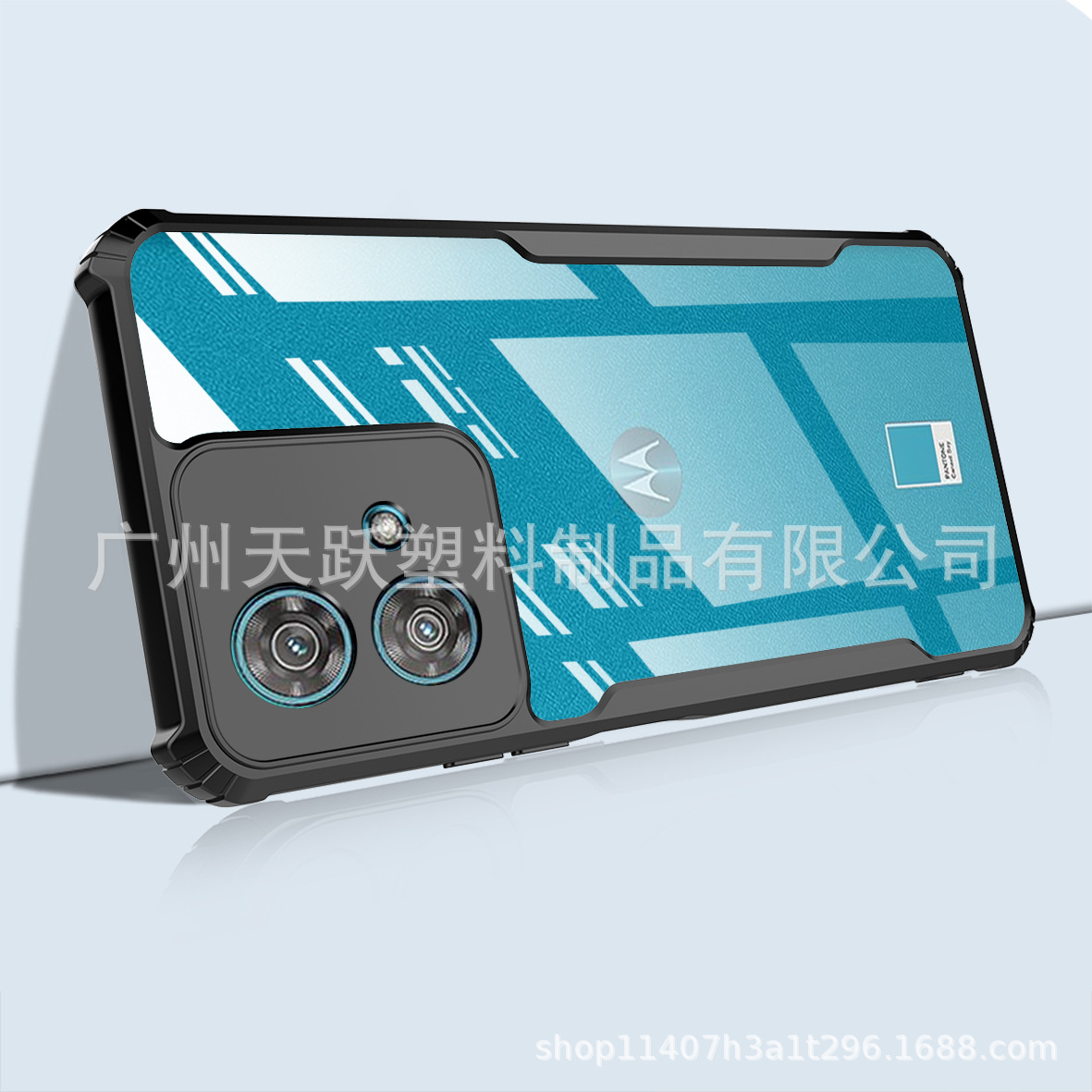 适用摩托罗拉Moto Edge 40 NEO手机壳Edge 40 Fusion精孔透明全包
