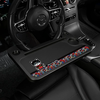 Car table board dining table multifunctional car computer - colorful-2-upgrade-thickening-add-protective-pad
