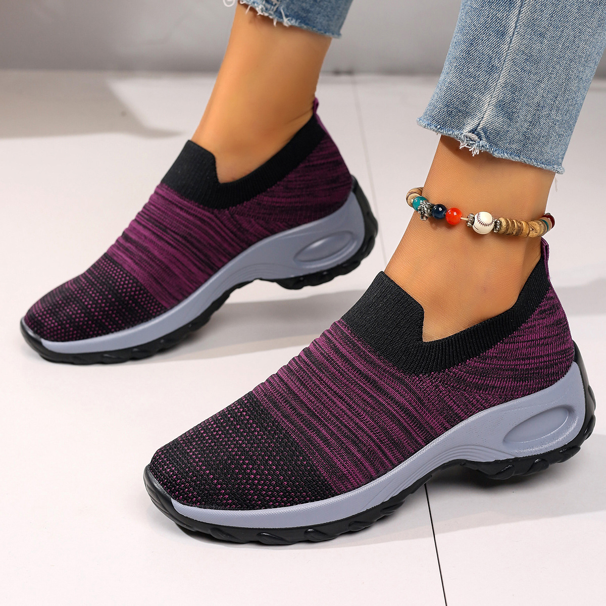 Women's Casual Solid Color Round Toe Casual Shoes display picture 5