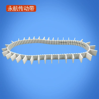 Manufacturer supply polyurethane steel wire synchronous belt White pu synchronous belt with block battery factory special conveyor belt (Avtomobil ötürücü kəmərləri)