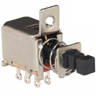 Handle High Double Row 6-Pin Power Switch Self-Locking A05 with Fixed Power Connector Key Switch Straight Key Switch
