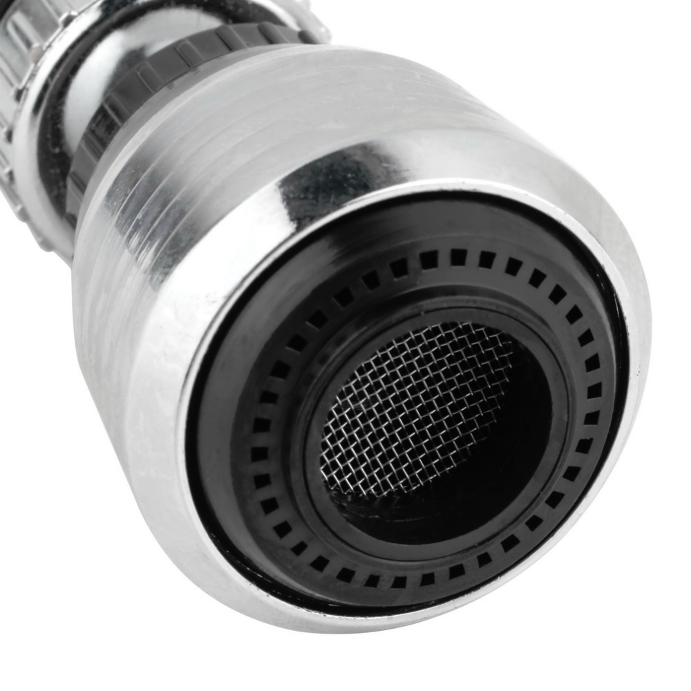 Todo plástico imitación metálica ahorro de agua grifo burbujeante filtro boquilla burbujeante de cocina fácil de instalar y rápido
