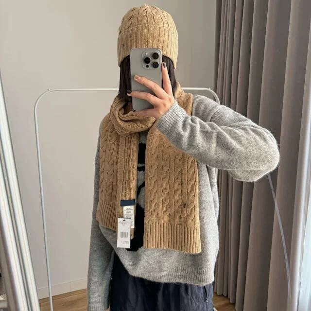 RL пони логотип изогненный трансграничная вышивка осень-зима POLO трикотажная шляпа теплая и холодостойкая дикая пара пуловера холодная шляпа