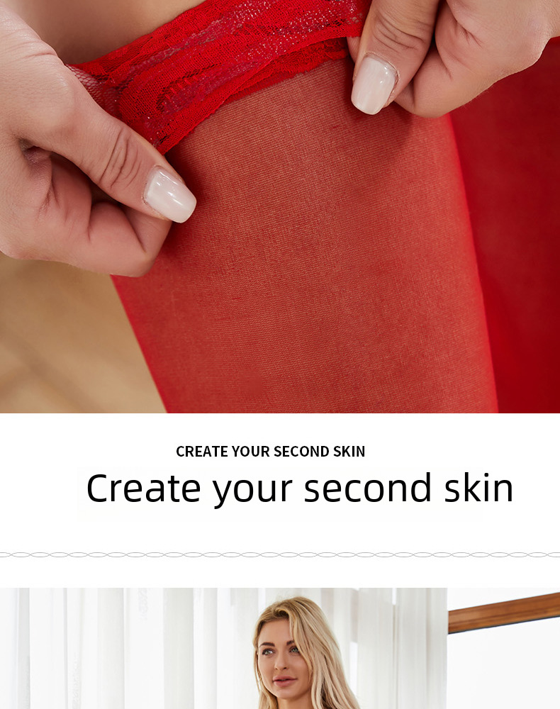 Europe et États-Unis chaussettes sexy au genou bas antidérapants bas chaussettes cuisses chaussettes hautes fines femmes usine directe en gros Yiwu_voghion.com