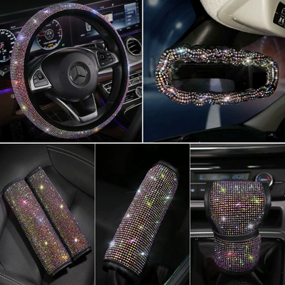 shift cover, diamond-encrusted handle cover, Sürətlər qutusu və əl tormozu başlıqları