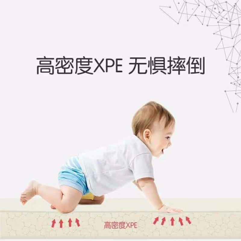 爬爬垫家用无味可折叠儿童子客厅泡沫地垫婴儿宝宝爬行垫加厚拼接|undefined