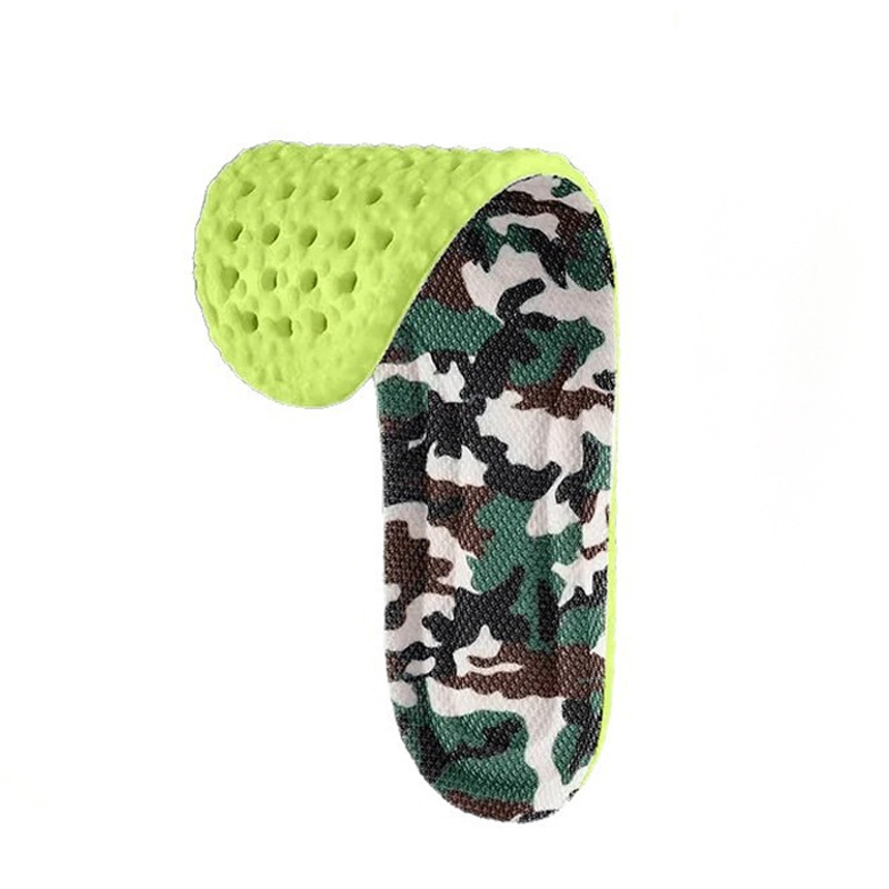 Plantillas de entrenamiento militar con sensación de pisar barro, suelas suaves que no cansan los pies, plantillas deportivas para hombres, alta elasticidad, cómodas, antiolor, plantillas de verano para estudiantes
