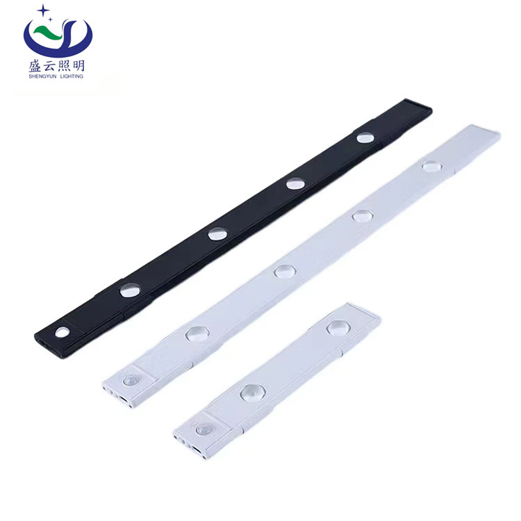 Smart Human Body Sensor Light Ultra-thin Cat's Eye Hill Light Bar Rechargeable Self-adhesive Wardrobe Wine Cabinet Light Nightlight