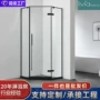 定制304哑黑不锈钢淋浴房
