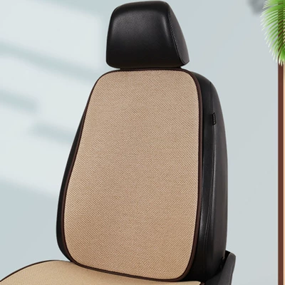 cushion all-car four-season universal cotton Seat cushion, seat cover - 1-back-cushion-warm-rice
