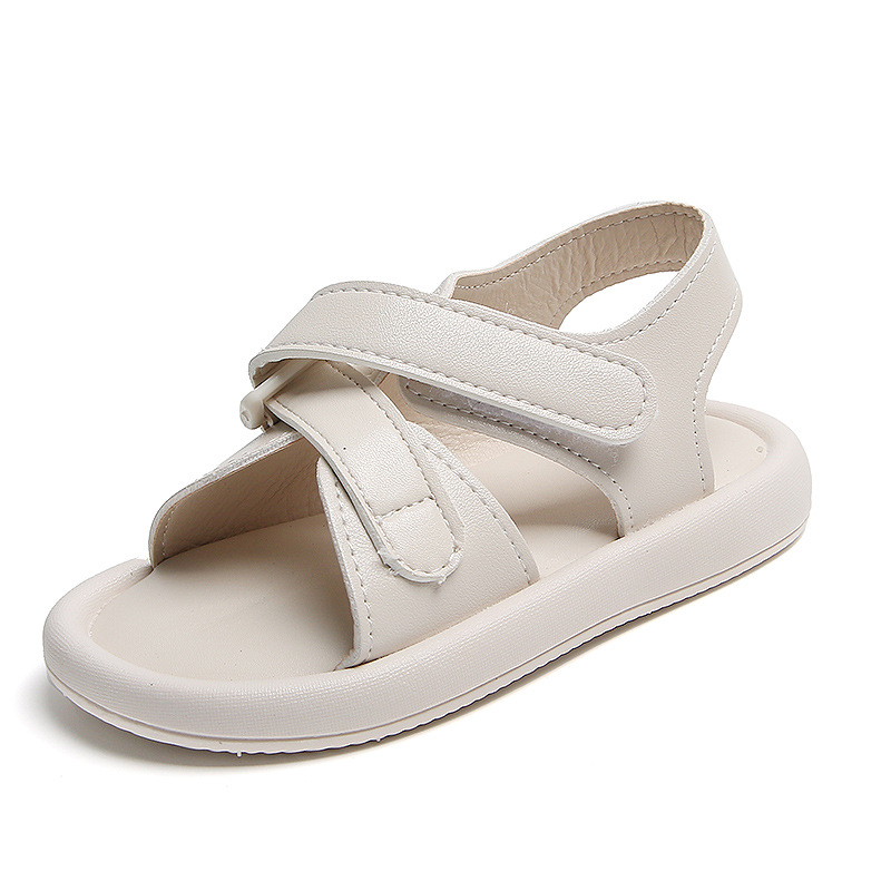 Versione coreana casual Velcro 2022 estate nuove scarpe da spiaggia per ragazzi e ragazze tendenza per sandali per bambini di piccole e medie dimensioni_voghion.com