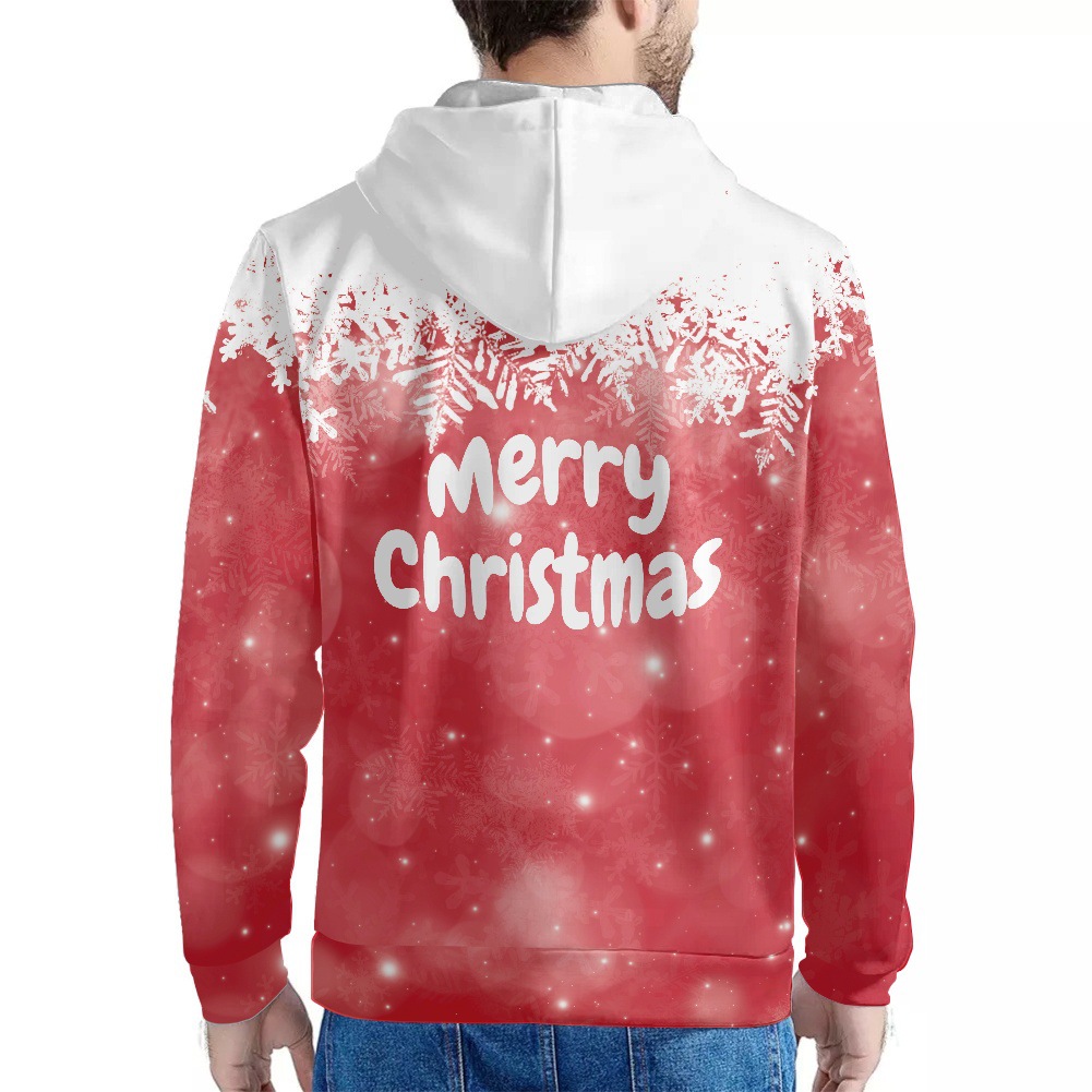 Herrenbekleidung Weihnachtsbedruckte Hoodies Weihnachtsbild-Design Herren-Sweatshirts_voghion.com