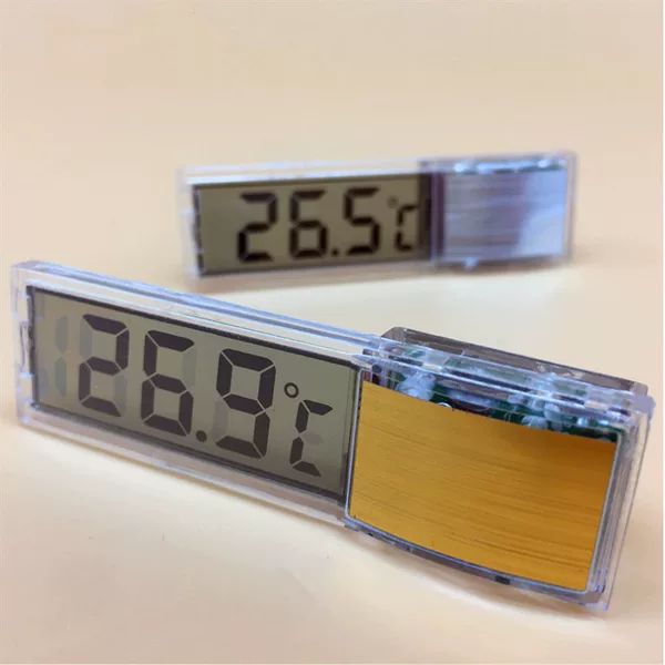 Fish Tank Thermometer 211 Electronic Thermometer Digital Display Aquarium Thermometer Electronic Transparent Thermometer
