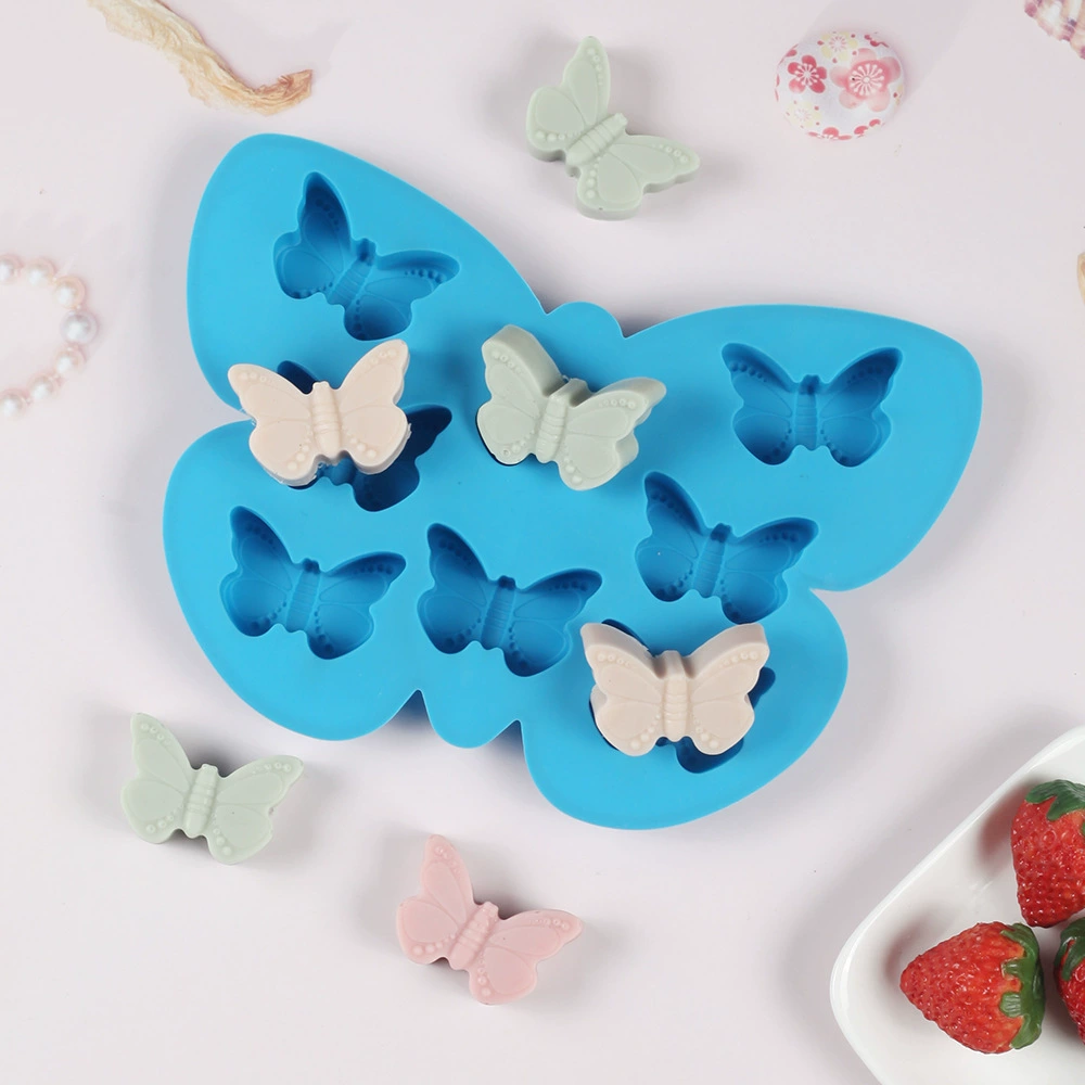 Acrylic silicone mold with butterfly, DIY