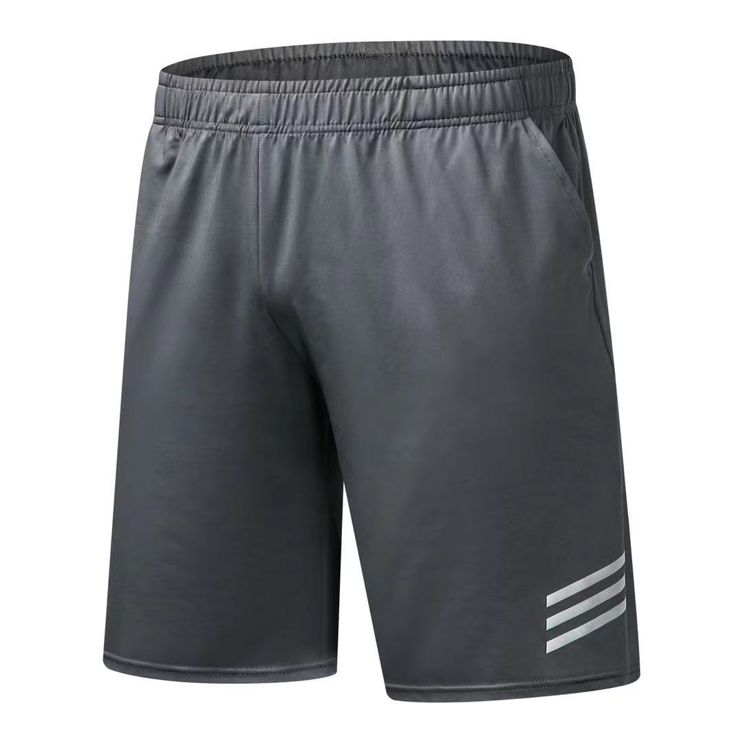Three bars deep gray pants
