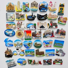 欧洲威尼斯意大利冰箱贴旅游纪念品厂家创意立体高颜值批发手工