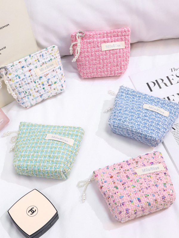 クロスボーダー新しいスタイルのかわいい小銭入れ小さなバッグ女性用化粧品バッグポータブルミニコイン収納袋|undefined