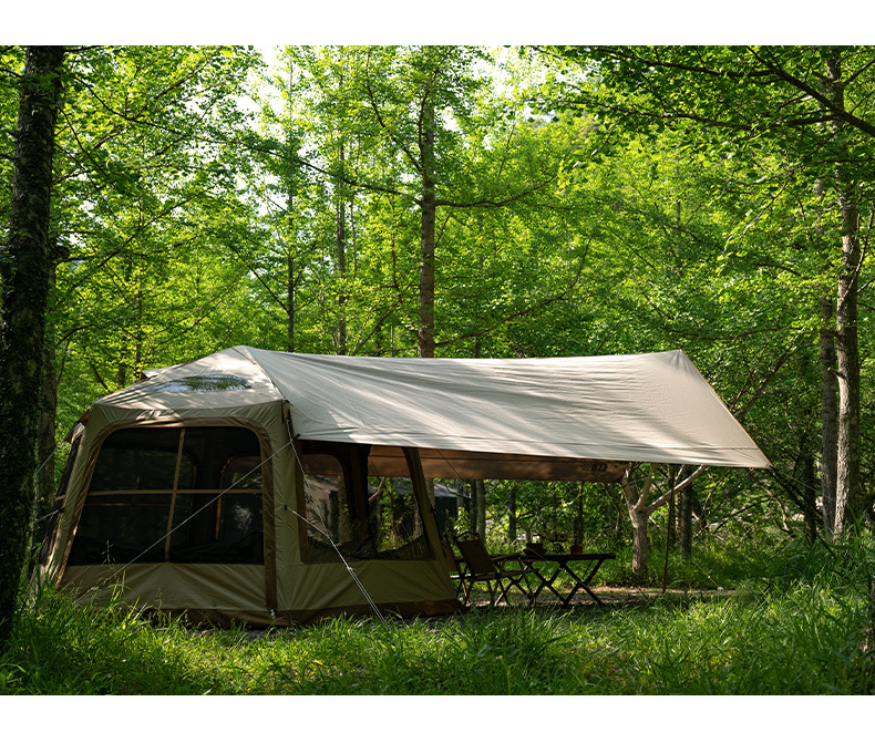 Explorer Car Rear Inflatable Tent Suv Outdoor Camping Overnight Sun Protection Rainproof Car Rear Tent No Setup Needed