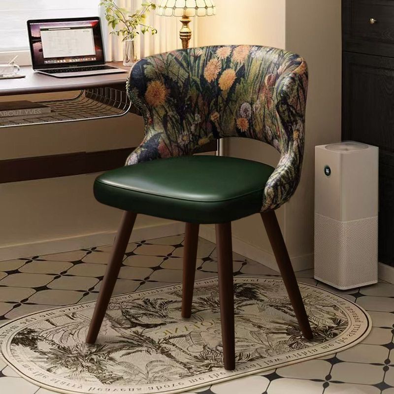 Dining Chair for Home Use in Living Room, Study, Comfortable for Long Sitting, Computer Chair, Bedroom Vanity Chair, Solid Wood Swivel Chair with Backrest Dining Chair for Home Use in Living Room, Study, Comfortable for Long Sitting, Computer Chair, Bedroom Vanity Chair, Solid Wood Swivel Chair with Backrest