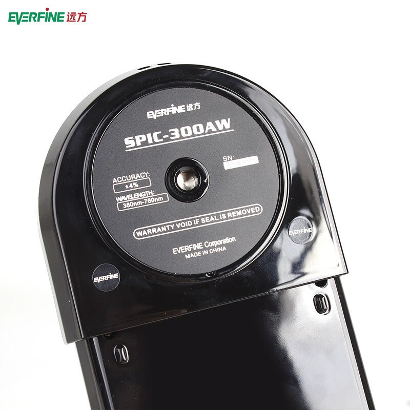 Измеритель освещенности о расстоятельной рецепции EVERFINE SPIC-300AW/BW-H анализатор спектра-30-400 спектра