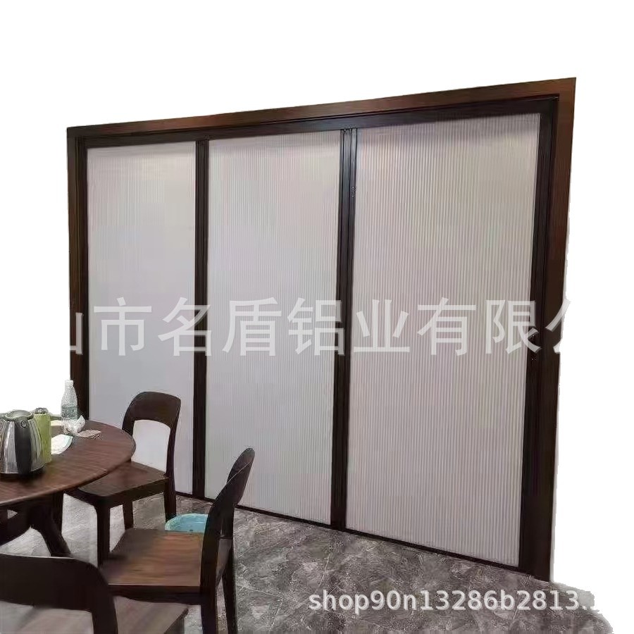 蜂巢布艺定制 遮光半遮光隔断折叠门可定制图案酒店活动隔断墙