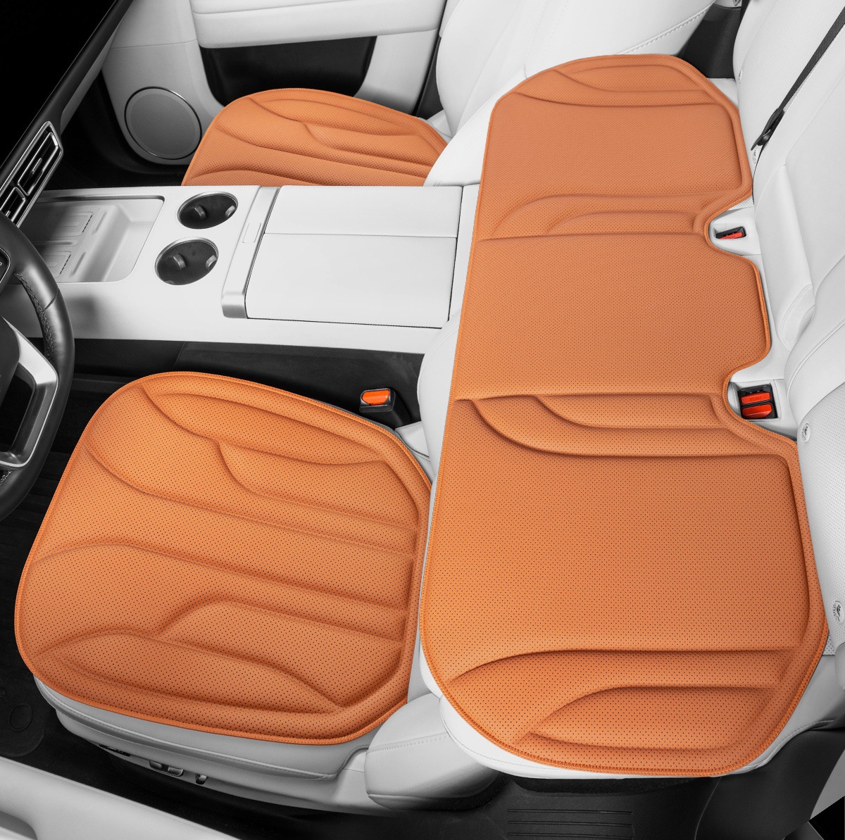 New Hot-Selling Car Seat Cushions, Four-Season Latex Cushions, High-End Anti-Stain Leather Car Seat Cushions, Breathable and Non-Slip, Direct Sales from the Manufacturer
