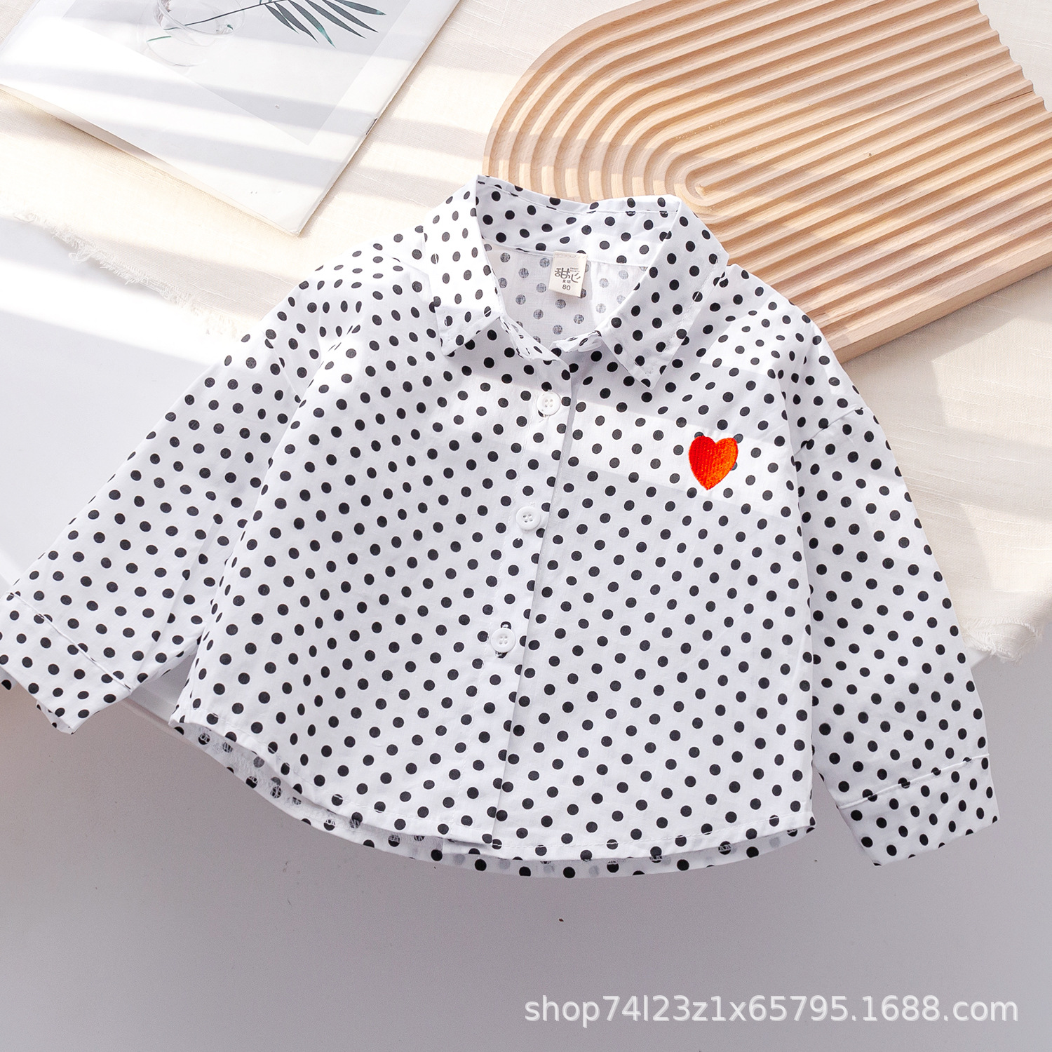 Niñas camisa 2024 primavera y otoño nuevo floral Top muñeca de moda coreana estilo occidental bebé niña princesa estilo vestir prendas exteriores