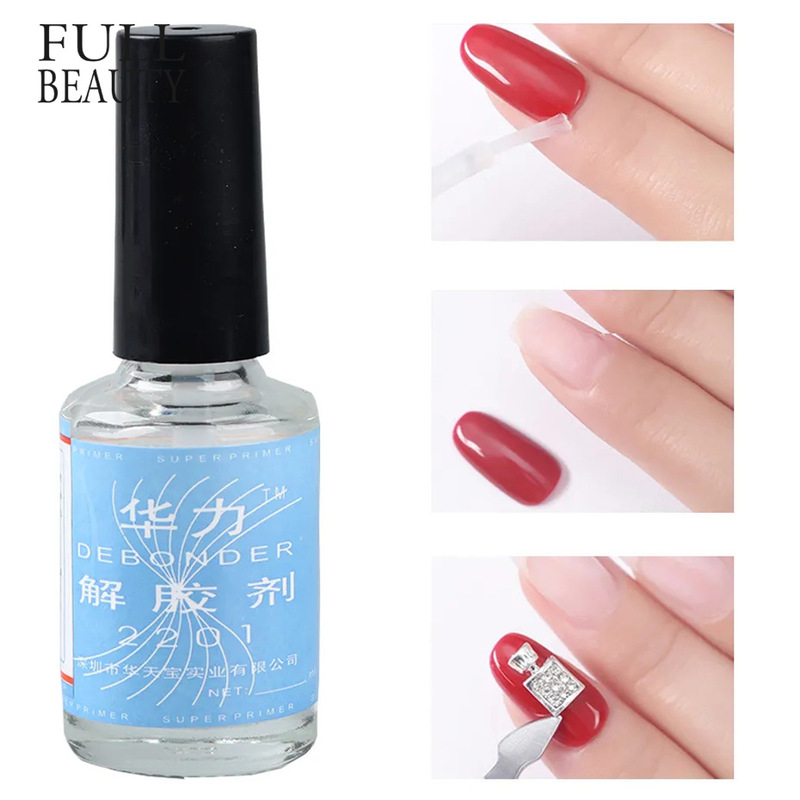 Cross-border new nail gel remover bottle loading and unloading nail cleaning nail Removal liquid nail cleaning tool nail