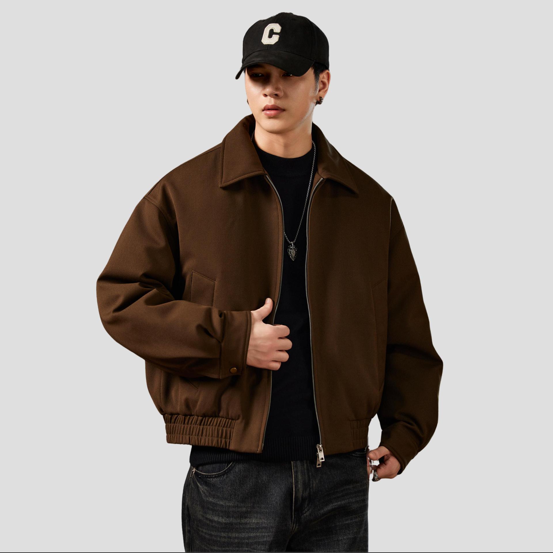 90% Duck Down, Warmth on the Go | American Retro Old Money Style Warm down Jacket Men's Winter Thickened Jacket Coat