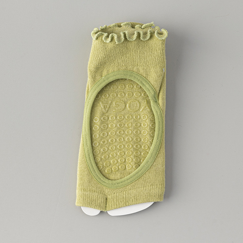 Niños y niñas, calcetines deportivos antideslizantes profesionales, calcetines de verano de Pilates, calcetines de mujer, calcetines de acondicionamiento físico, calcetines de espalda abierta