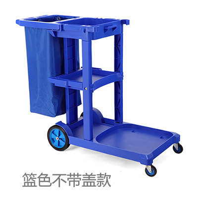 Vehículo de limpieza multifuncional Coche de limpieza Coche de ropa Coche de herramientas Coche de basura Coche de herramientas Limpieza del hotel Driver Cart