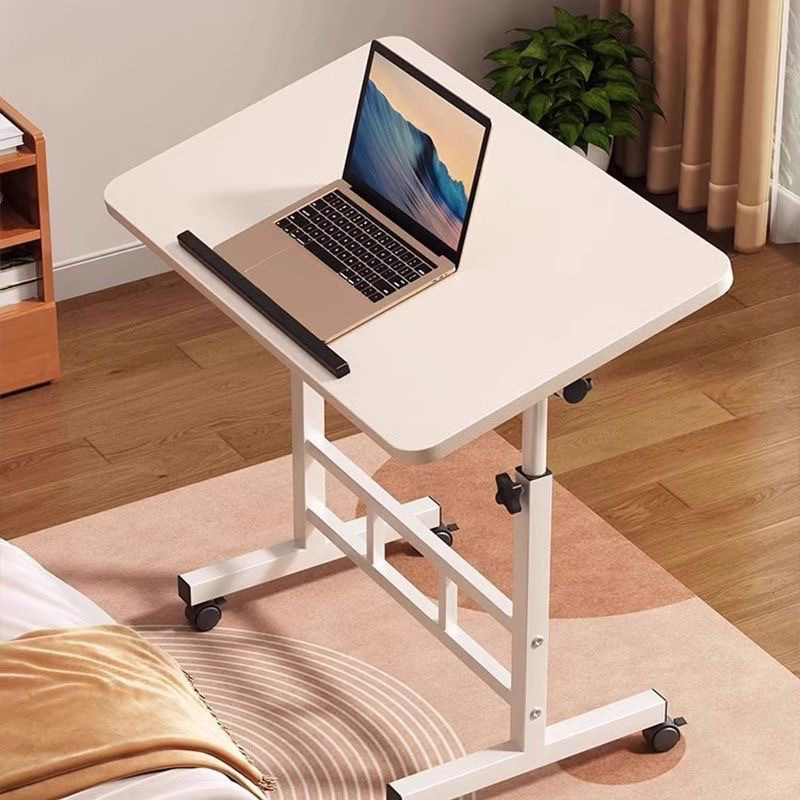Simple Bedside Table, Computer Desk, Foldable Adjustable Study Desk, Movable Table for Bedroom, Home Use, Student Laptop Desk