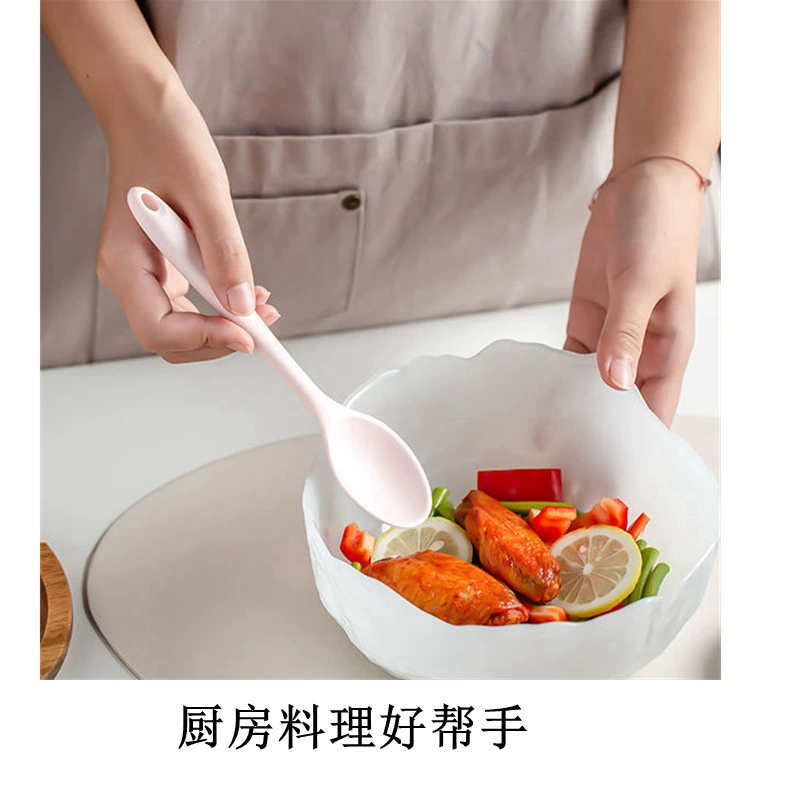 Silicone small spoon, shovel, children's kitchenware