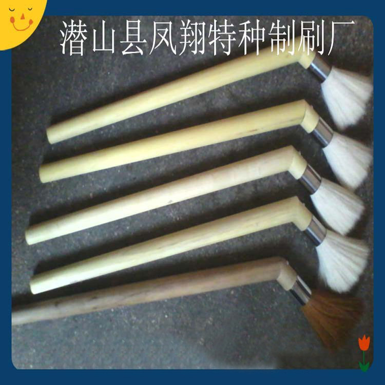 厂家批发销售木柄电子除尘毛刷 异形清洁刷 规格齐全 价格优