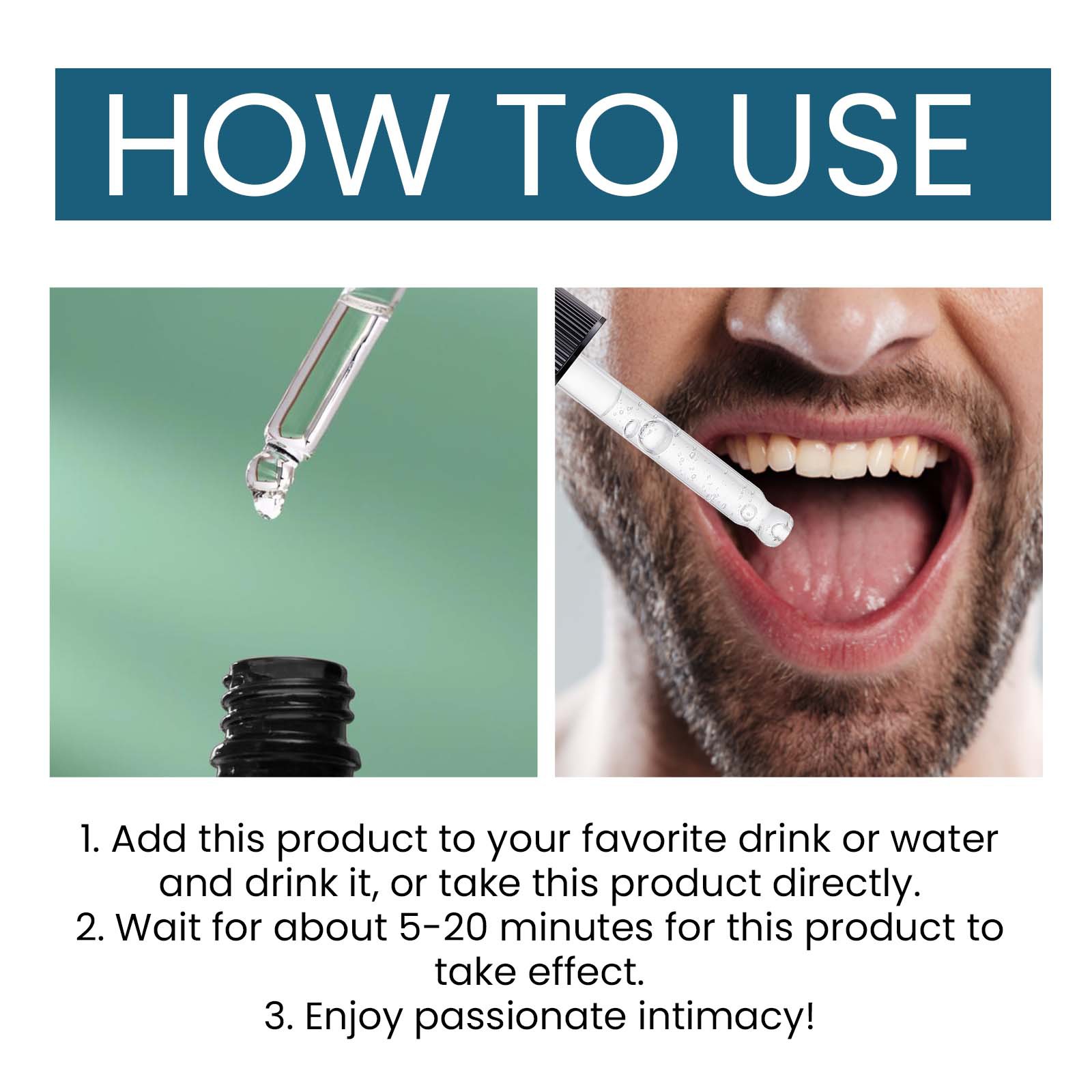 Googeer Secret mandlige styrkedråber lindrer angst, slap af i krop og sind, øger vitalitet, kropsstyrkende dråber_voghion.com