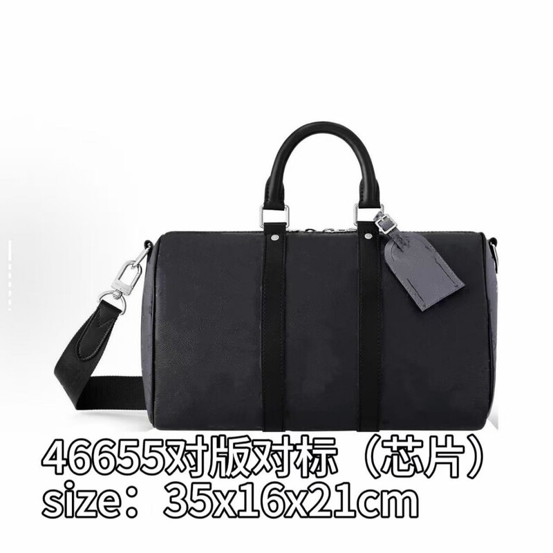 Keepall35 Travel Bag Waterproof Dupont Paper Travel Bag Support Ultra-Light Storage Travel Bag Contrasting Color Design