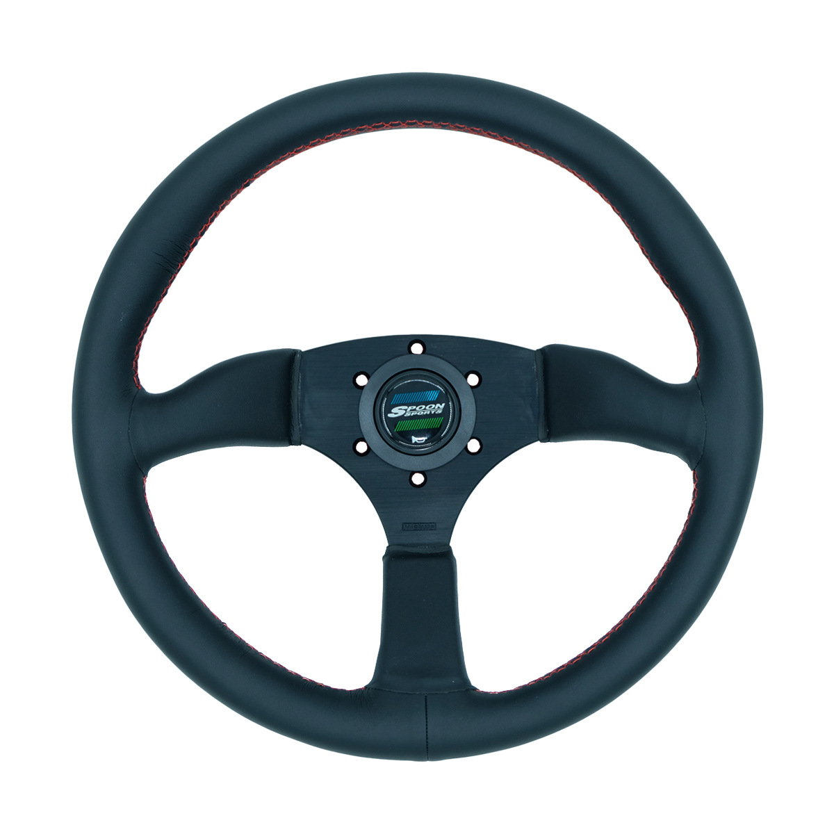 Universal 14 inch SPOON Quick Release Steering Wheel Universal (Steering wheel) - spoon