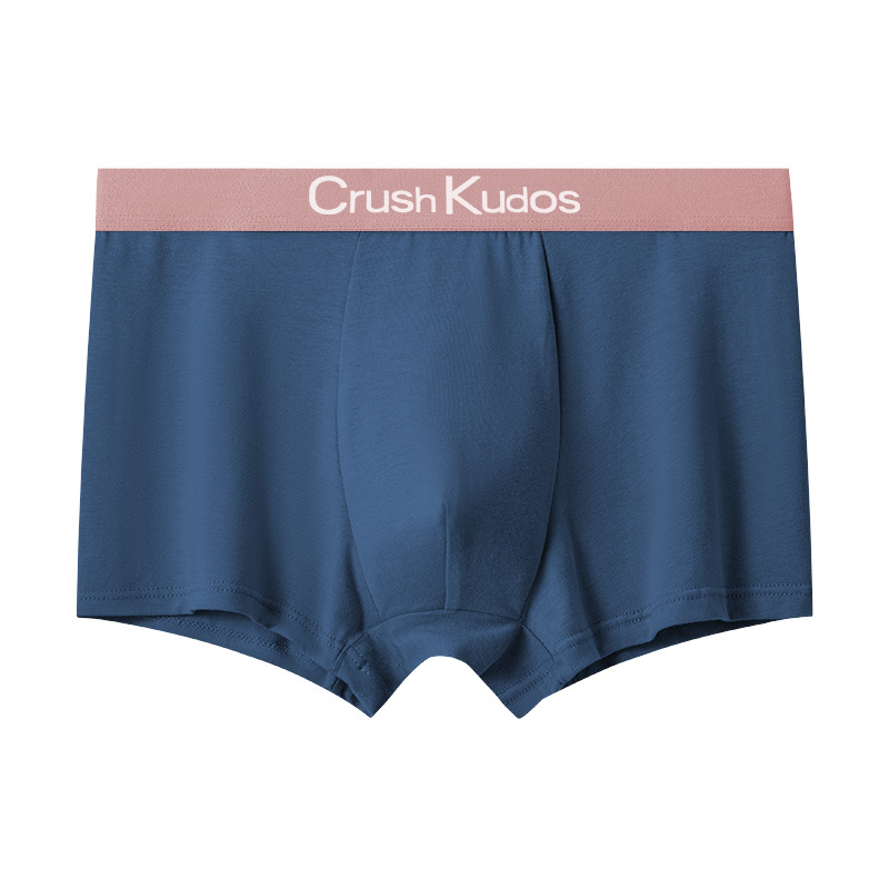 Fábrica directa ropa interior de hombre piel transpirable elástica corto de ángulo plano al por mayor cabeza de quad stock en vivo