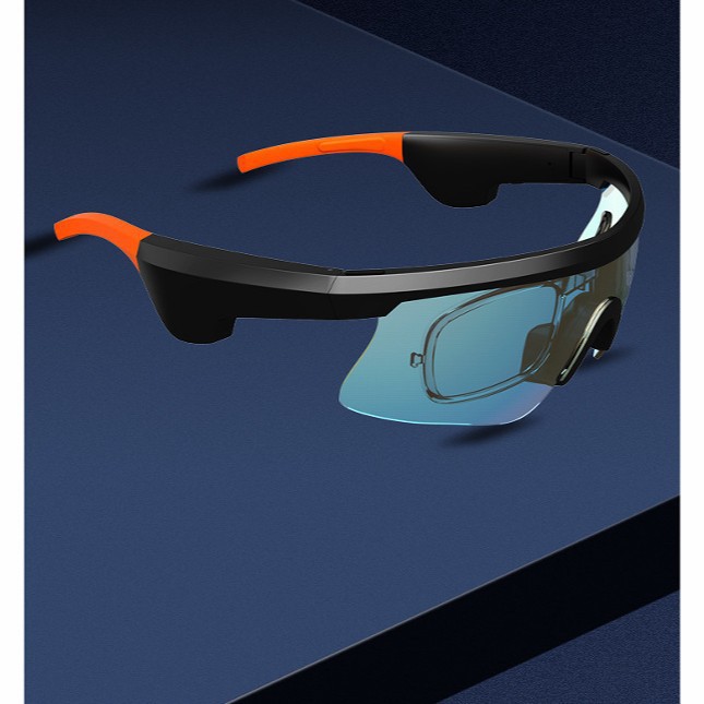 Transfronterizos ai traducción deportiva montar gafas Bluetooth E20 Bluetooth llamadas musica lenguaje de navegación gafas Bluetooth