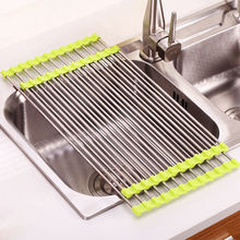 瀝水架水槽碗架可折疊洗碗池放碗筷碗碟收納架子廚房置物架瀝水籃