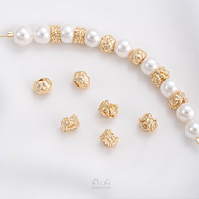 14K����ɫë����õ�廨�h�����ֹ�����diy������Ʒ�������