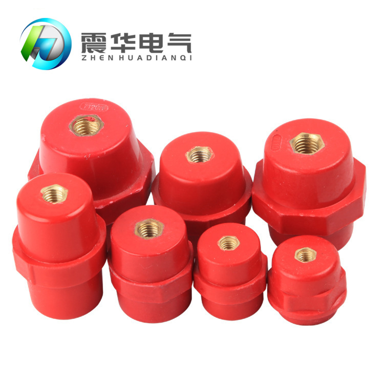 现货 SM25 SM30绝缘子 配电箱低压树脂BMC绝缘子复合红色绝缘子