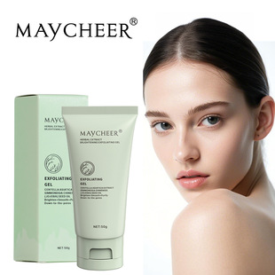 Maycheer Herbal Exfoliating Gel Deep Gentle Cleansing Skin Moisturizing and Brightening Gel Cross-Border Foreign Trade Wholesale