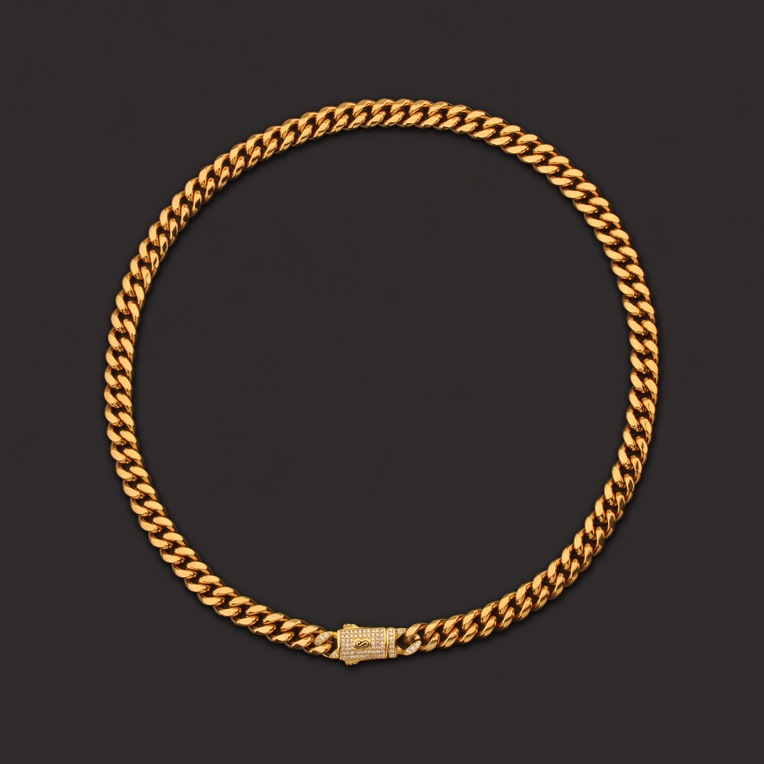 33g Weight Box Clasp Closure Clasp Closure Type Chain Necklace Classification 304 Stainless Steel Chain Material Cuban Link Chain Curb Chain Chain Type 1 Piece Quantity Holiday, Party Occasion 304 Stainless Steel Material Geometric Pattern All Seasons Season Men's Gender Plating Design Hip-Hop, Punk Style Hip-Hop Punk Geometric 304 Stainless Steel Plating Men's Chain Necklace Men Chain Necklaces 11