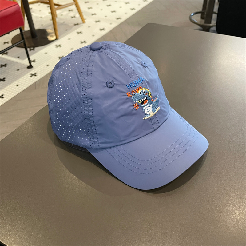 Sombrero para niños verano versión coreana de la gorra de todo fósforo delgada de secado rápido para hombres y mujeres, sombrilla linda para bebés, gorra de béisbol transpirable